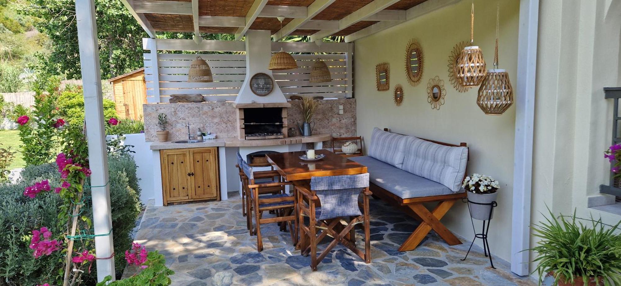 Vague Summer House Platanias  Bagian luar foto